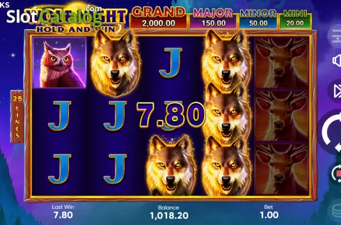 Скрин4. Wolf Night слот