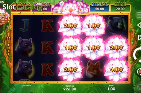 Скрин6. Tiger Jungle Hold and Win слот