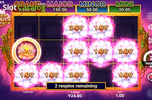 Скрин8. Tiger Jungle Hold and Win слот