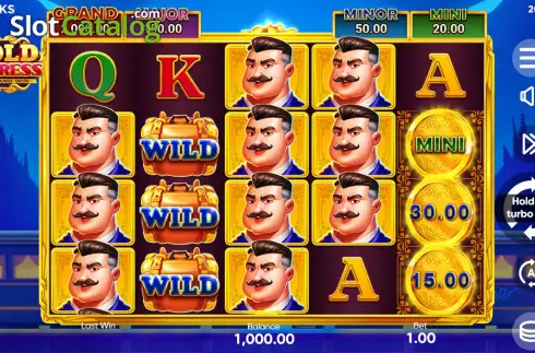 Скрин3. Gold Express Hold and Win слот