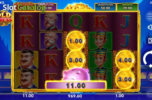 Скрин6. Gold Express Hold and Win слот