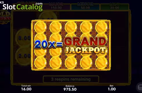Скрин7. Gold Express Hold and Win слот