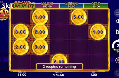 Скрин8. Gold Express Hold and Win слот
