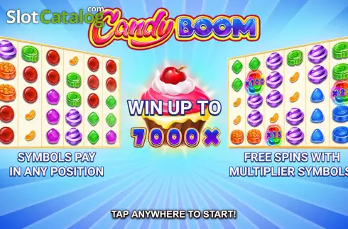 Скрин2. Candy Boom слот