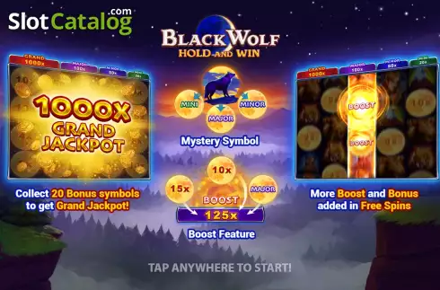 Скрин2. Black Wolf слот