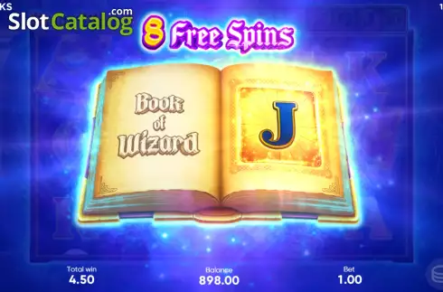 Скрин8. Book of Wizard: Crystal Chance слот