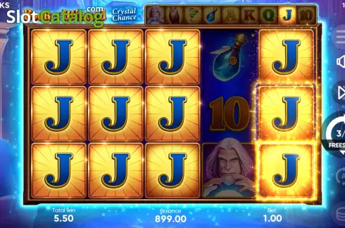 Скрин9. Book of Wizard: Crystal Chance слот