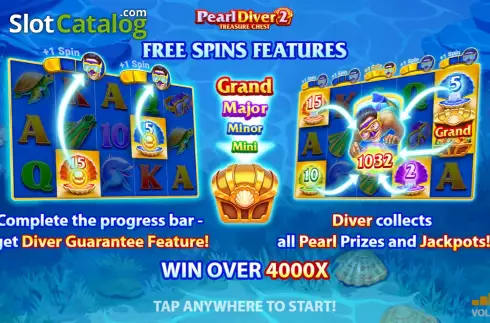 Скрин2. Pearl Diver 2: Treasure Chest слот