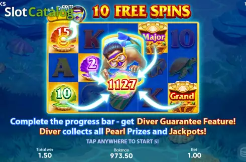 Скрин7. Pearl Diver 2: Treasure Chest слот