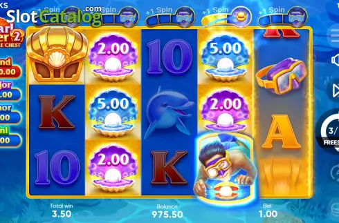 Скрин9. Pearl Diver 2: Treasure Chest слот