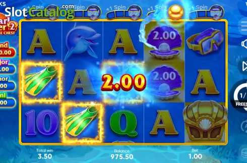 Скрин8. Pearl Diver 2: Treasure Chest слот