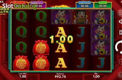 Скрин4. Caishen Wealth Hold and Win слот