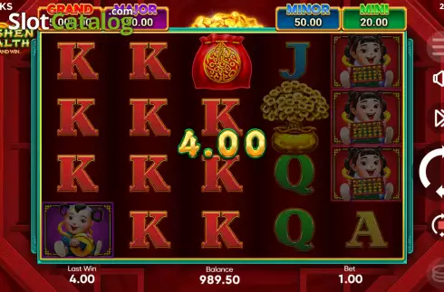 Скрин5. Caishen Wealth Hold and Win слот