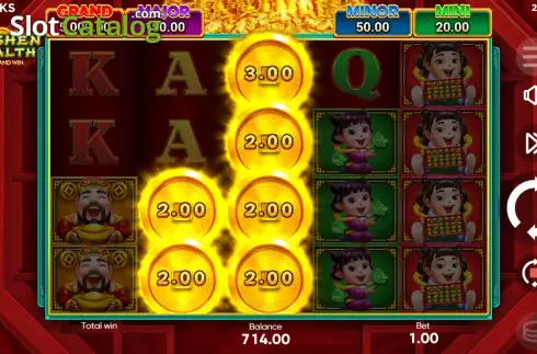Скрин7. Caishen Wealth Hold and Win слот
