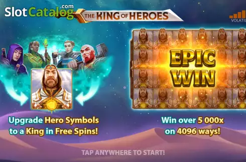 Скрин2. The King of Heroes слот