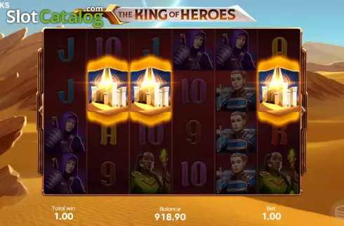 Скрин7. The King of Heroes слот