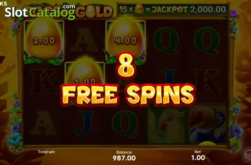Скрин7. Eggs of Gold слот
