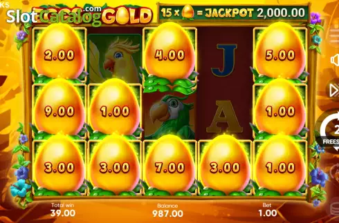 Скрин9. Eggs of Gold слот