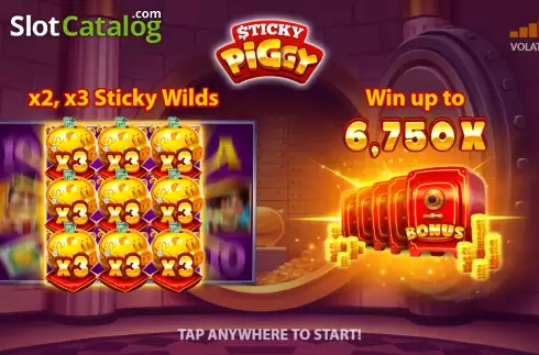 Скрин2. Sticky Piggy слот