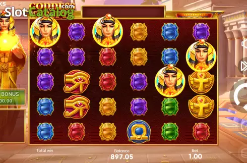 Скрин7. Goddess of Egypt (3 Oaks) слот