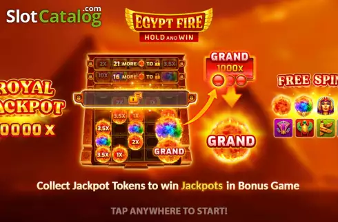 Скрин2. Egypt Fire слот