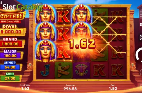 Скрин4. Egypt Fire слот