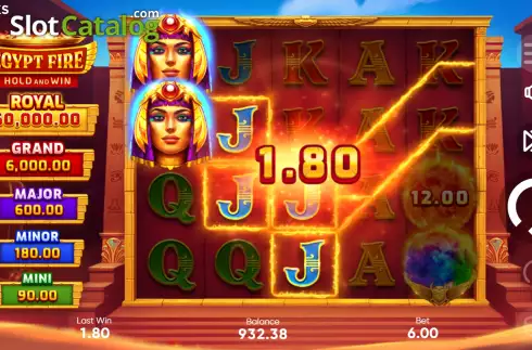 Скрин5. Egypt Fire слот