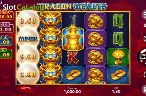 Скрин3. Dragon Wealth слот
