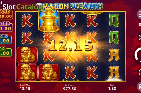Скрин5. Dragon Wealth слот