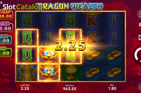 Скрин6. Dragon Wealth слот