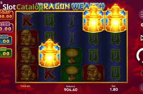 Скрин8. Dragon Wealth слот