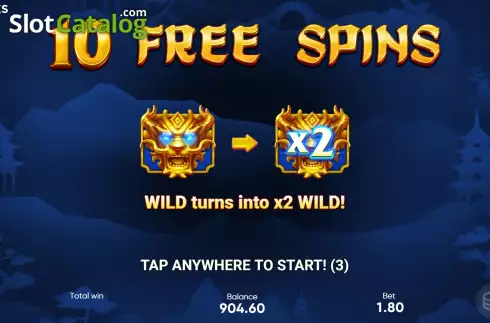 Скрин9. Dragon Wealth слот