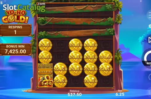Скрин9. Yo-Ho Gold! слот
