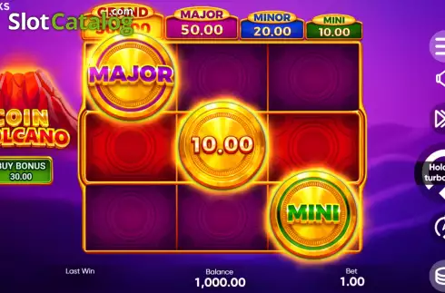 Скрин3. Coin Volcano слот