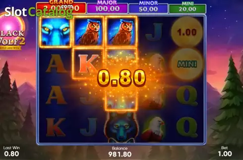 Скрин3. Black Wolf 2 слот