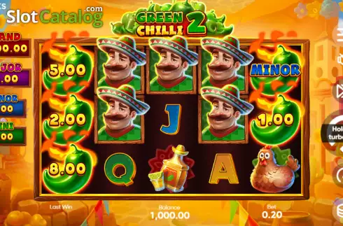 Скрин2. Green Chilli 2 слот