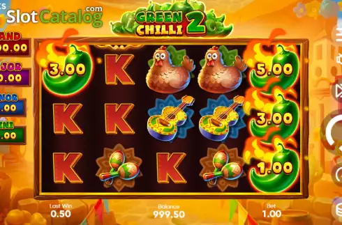 Скрин4. Green Chilli 2 слот
