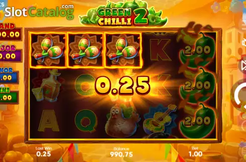 Скрин5. Green Chilli 2 слот