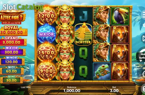 Скрин3. Aztec Fire 2 слот