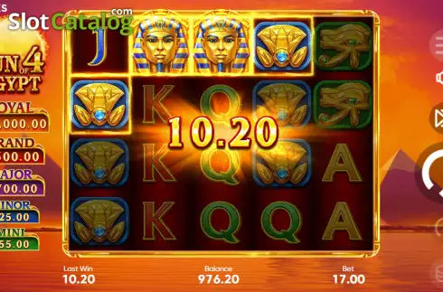 Скрин3. Sun of Egypt 4 слот