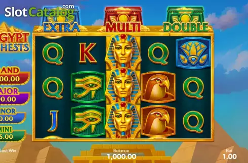 Скрин2. 3 Egypt Chests слот