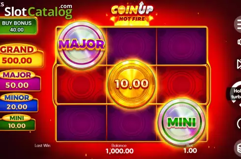 Скрин2. Coin Up: Hot Fire слот