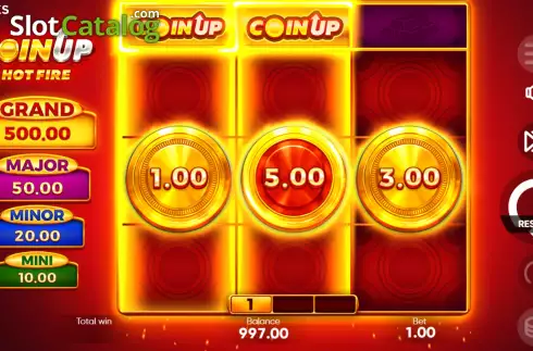 Скрин3. Coin Up: Hot Fire слот