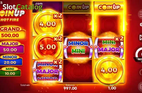 Скрин4. Coin Up: Hot Fire слот