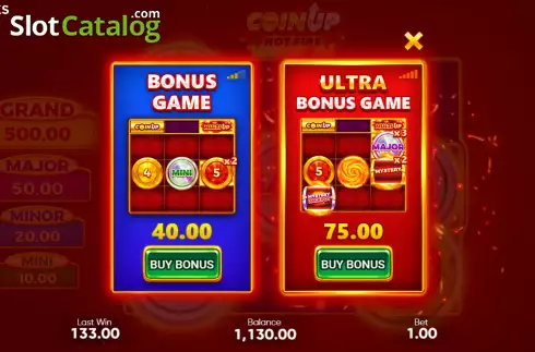 Скрин6. Coin Up: Hot Fire слот