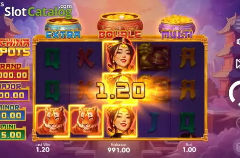Скрин6. 3 China Pots слот