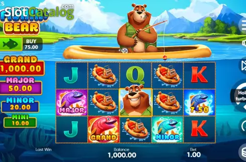 Скрин3. Fishin' Bear слот