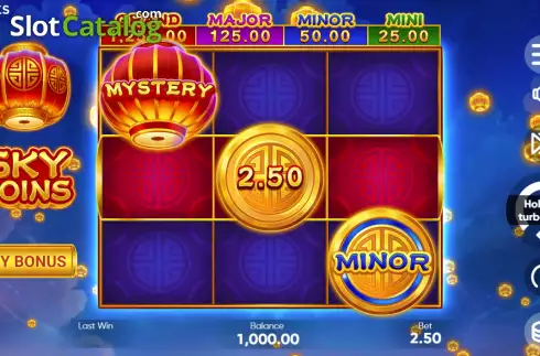 Скрин2. Sky Coins слот