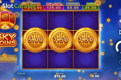 Скрин3. Sky Coins слот