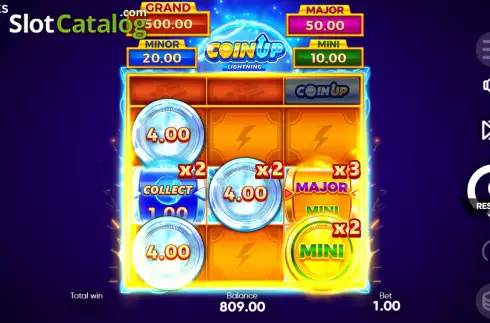 Скрин4. Coin Up: Lightning слот